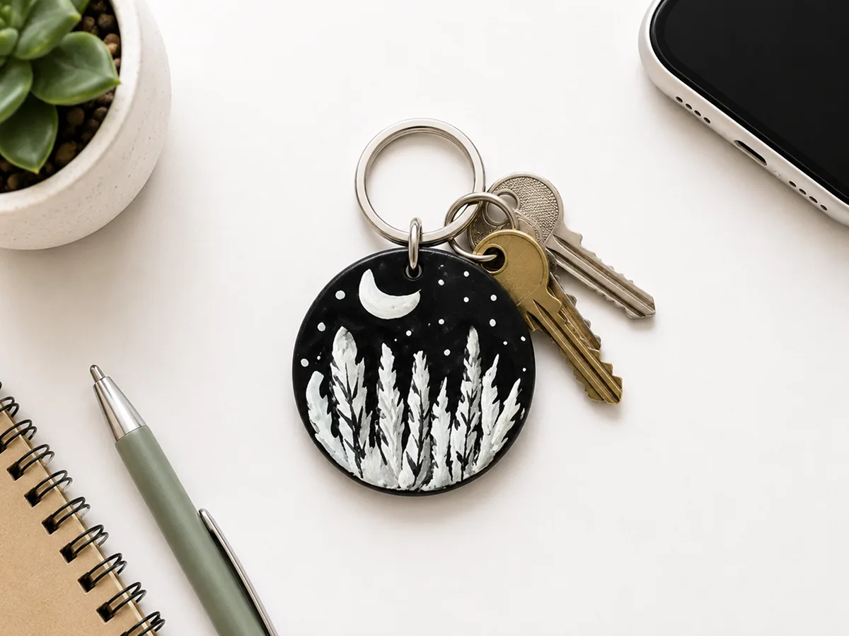 Whispering Woods Key Ring